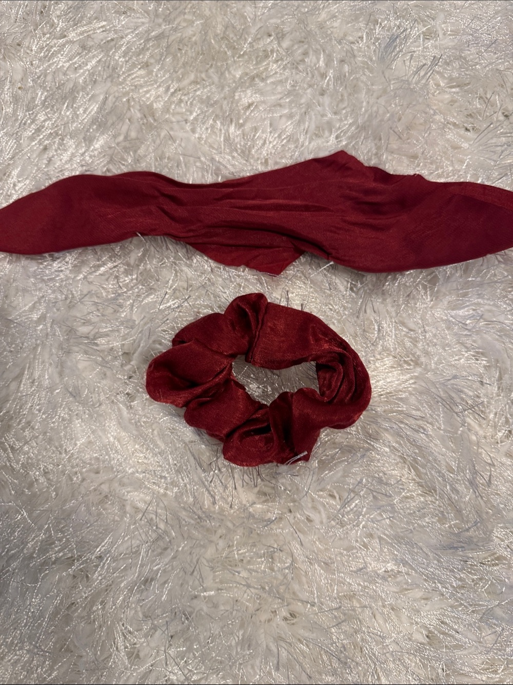 Source Unknown Multicolor Satin Scrunchie Set - Picture 4 of 4